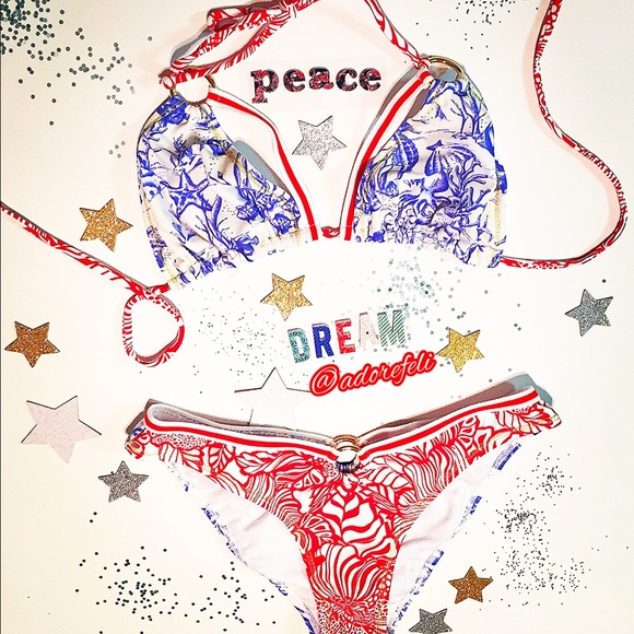 🪸FINAL 2🐠 Fabulous At Sea Bikini Top - Picture 4 of 5